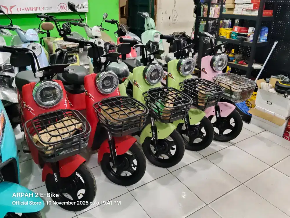 Sepeda listrik c25 plus MOO 500W