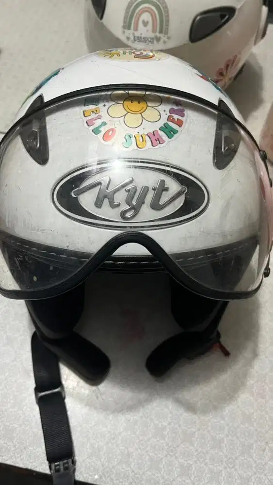 Helm half face kyt elsico