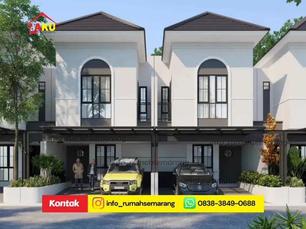 Cluster Eksklusif Pudakpayung — Rumah 2 Lantai, Desain Mewah Harga Terjangkau!