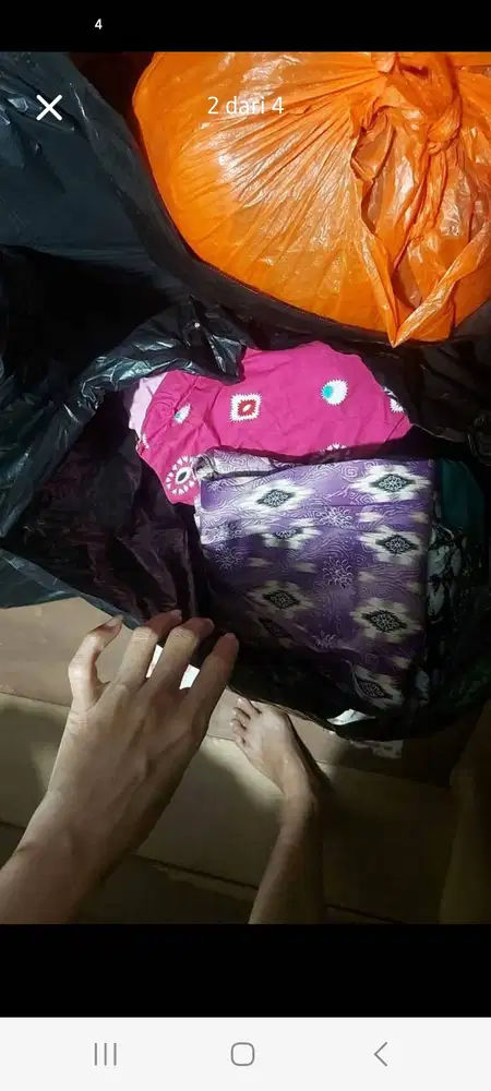 Baju celana gamis bekas cewek cowok layak pakai