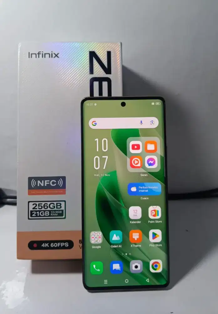 INFINIX ZERO 30 5G 5G RAM 12+4/256GB ORIGINAL MULUS NOMINUS FULLSHET