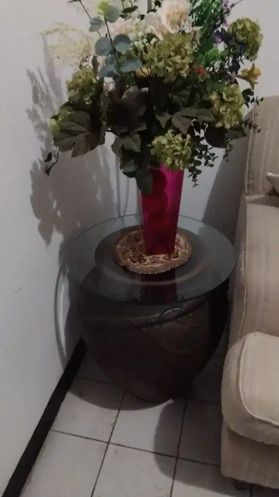 Dijual cepat guci coklat mewah