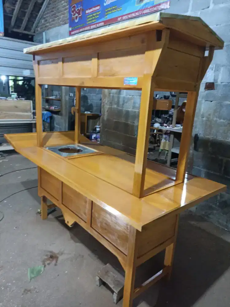 Gerobak Angkringan jg Melayani Pesanan Grobak Bakso Mie Bubur Sate dlL