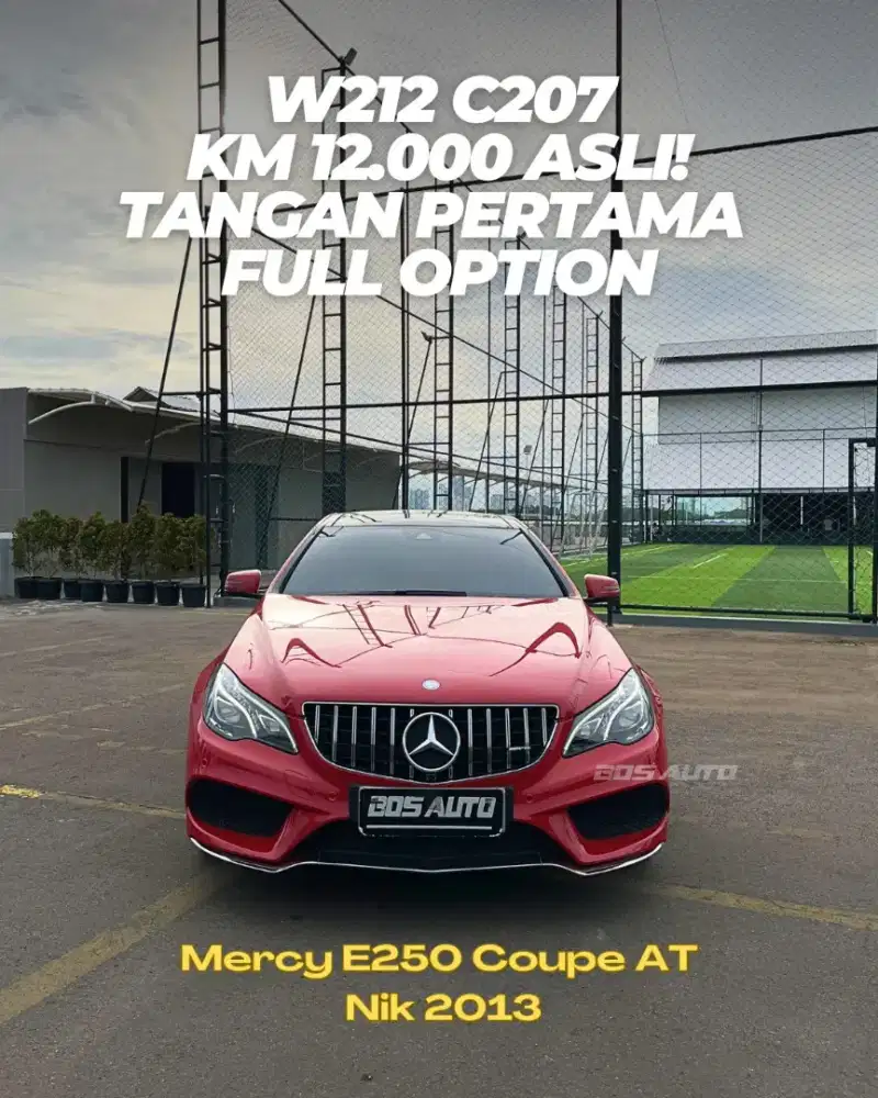 MERCY E 250 COUPE AMG 2013