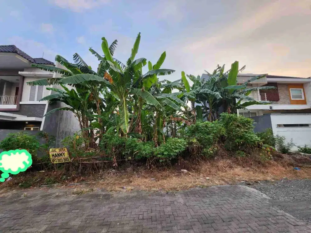 Tanah murah di lokasi strategis dikelilingi rumah mewah