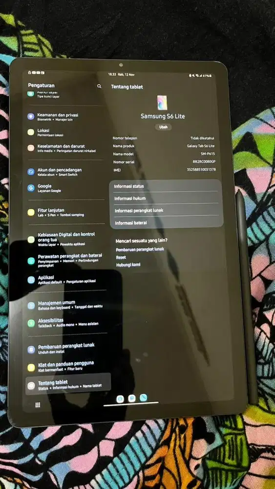 Samsung Galaxy Tab S6 Lite
