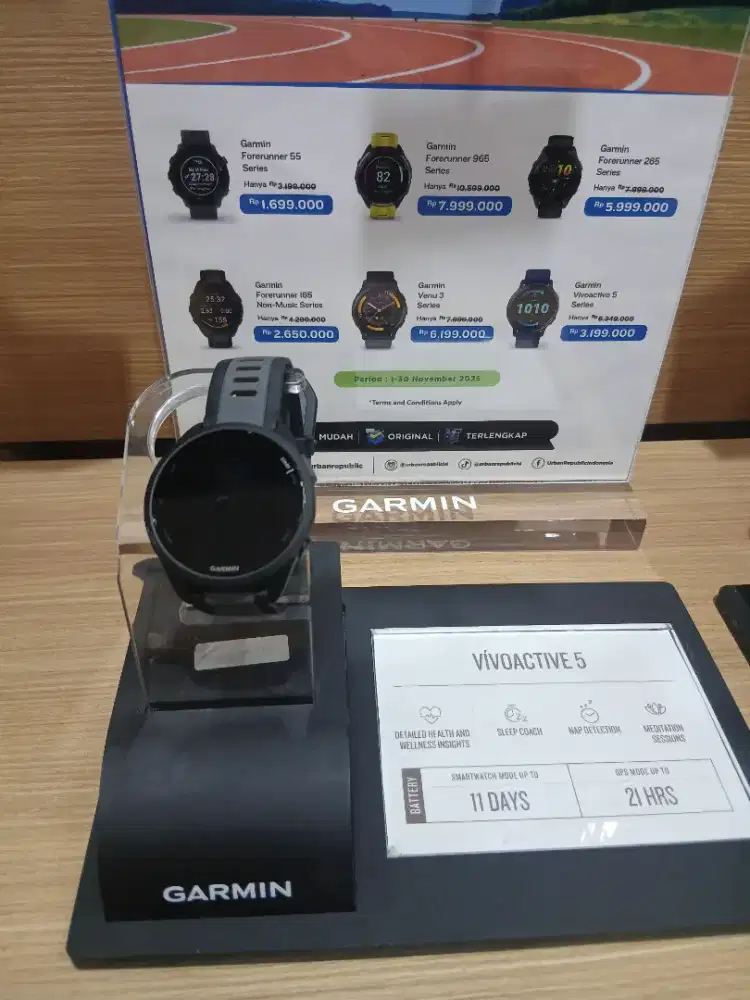 PROMO FREE 2× CICILAN GARMIN GAR VIVOACTOVE 5