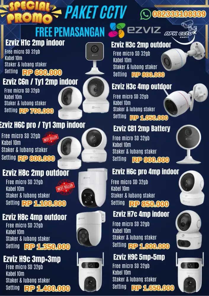 Pantau rumah & usaha kalian lewat cctv