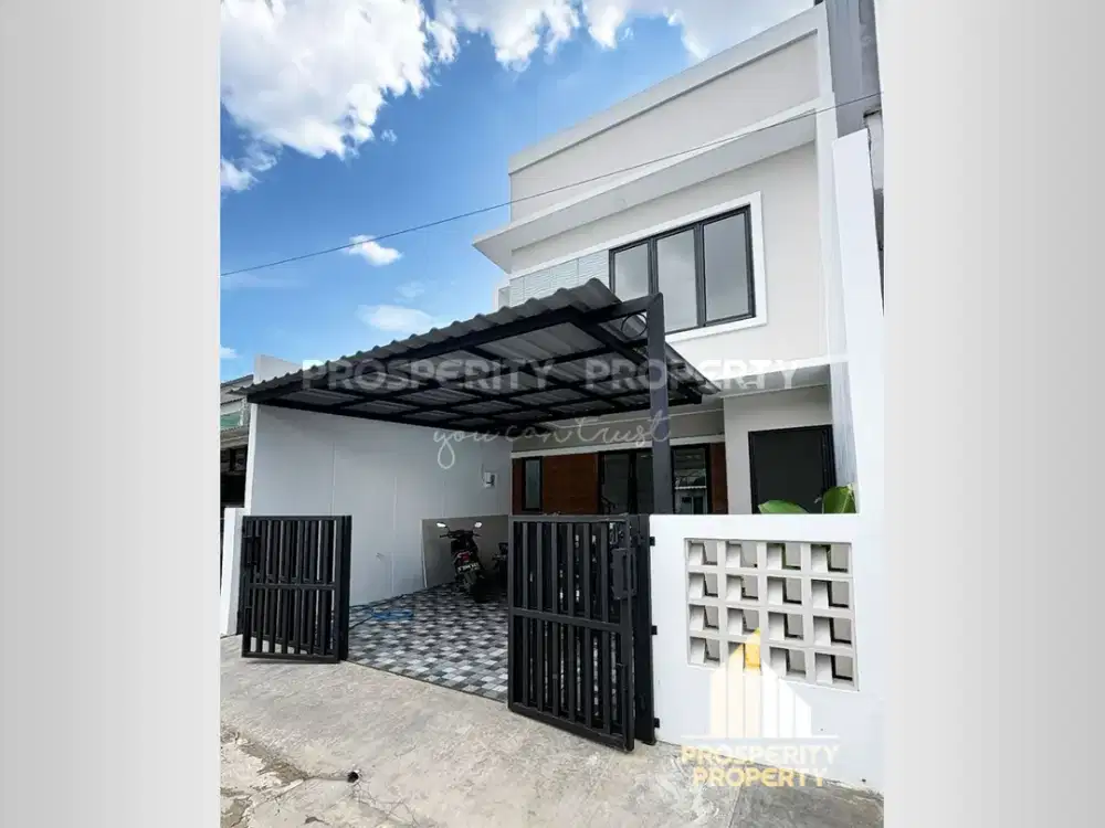 Rumah Brand New 2 Lantai 3 Kamar Tidur Lebar 6 di Tengah Gading Serpong Sektor 6 Hanya 5 Menit ke Mall SMS dan RS Bethsaida