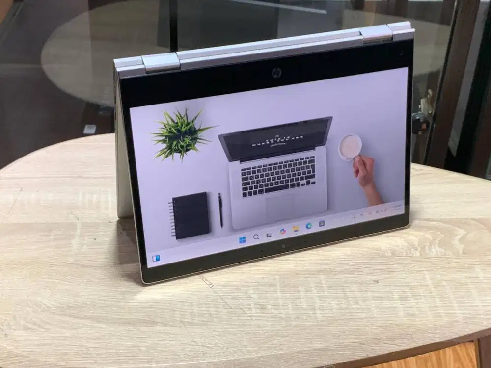 HP Probook X360 Yoga AMD Ryzen 7 Silver Normal No Minus