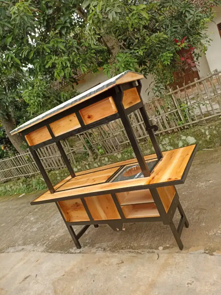 Gerobak Angkringan jg Melayani Pesanan Grobak Bakso Mie Bubur Sate dlL