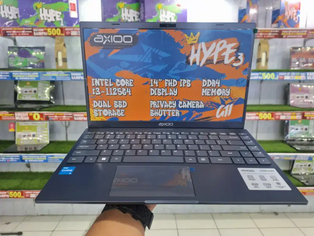 PROMO LAPTOP BARU AXIOO HYOE CORE I3 RAM8 SSD256 | KREDIT TANPA DP 0%