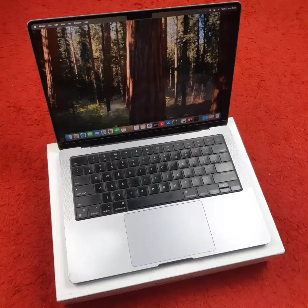 Macbook m1 pro 2021 14 inch ram 16gb ssd 512gb fullset ex ibox