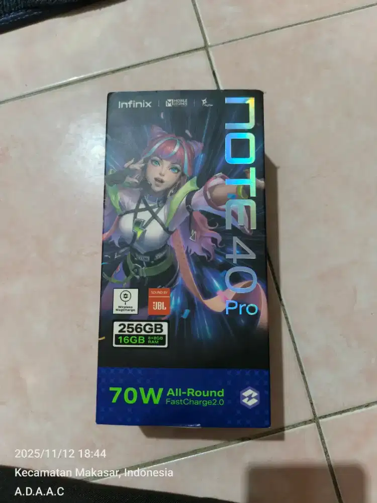 INFINIX Note 40pro 8/256