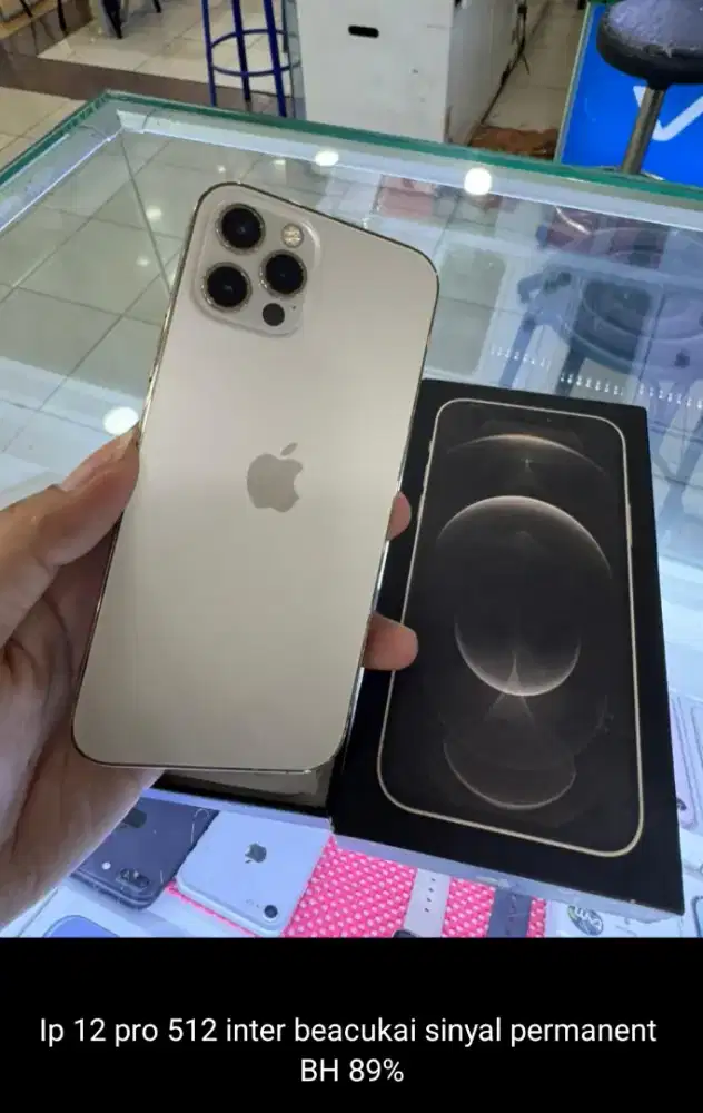 Iphone 12 Pro 512Gb Garansi inter beacuakai