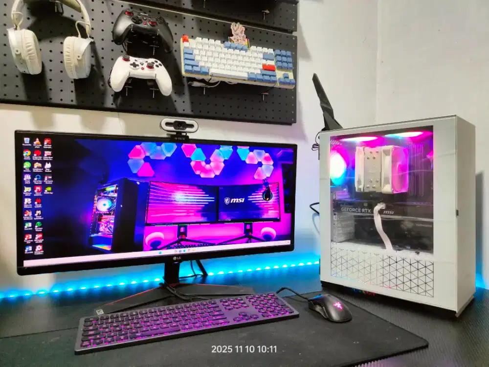 CPU PC MSI GAMING INTEL i9 12900K VGA RTX 4060 Ti 16GB RAM 64GB DDR4