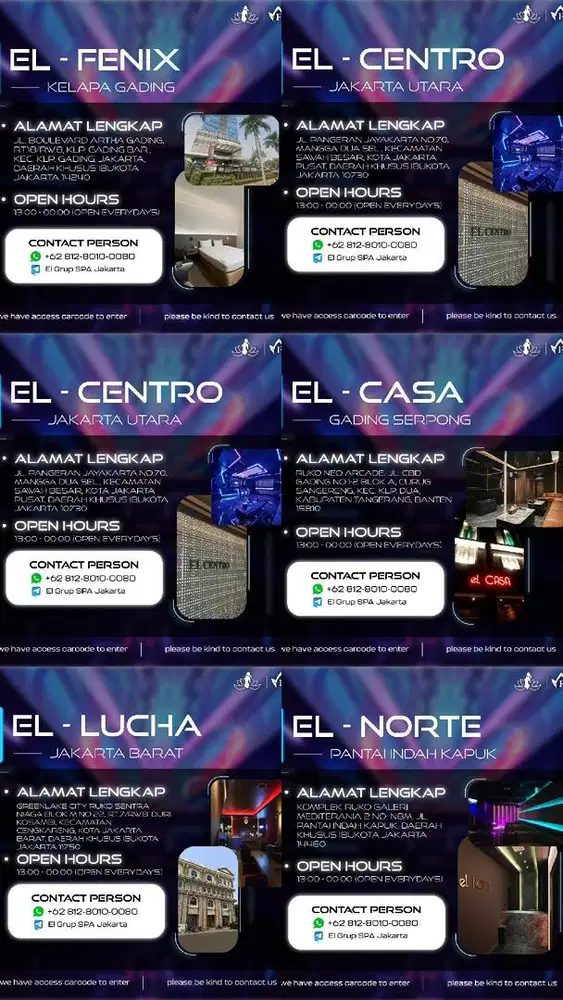 Loker LC spa and ktv jakarta