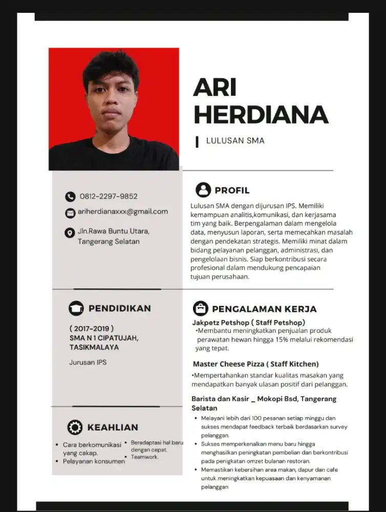 Cari Pekerjaan yang penting langsung kerja