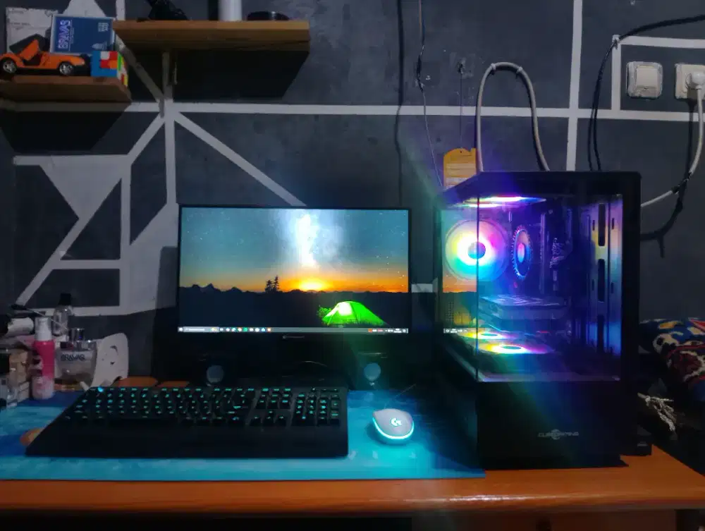 Sett PC Monitor RTX 3050 Gen 12 NVME RAM 16GB BU