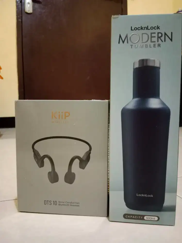 Kiip Wireless DTS 10 & LocknLock Modern Tumbler 500ml