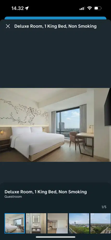 Voucher hotel Fairfiel Bekasi, check in 14 nov check out 15 nov 2025