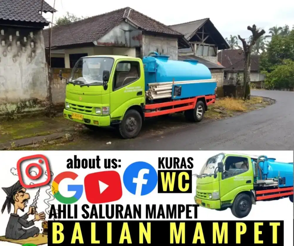 KURAS SEPITENG KURAS WC PENUH SEDOT WC N AHLI PIPA MAMPET BALI