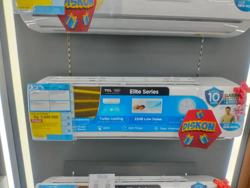 Credit AC TCL 1 PK Dibawah 16m2 810 Watt cicilan bunga mulai 0%