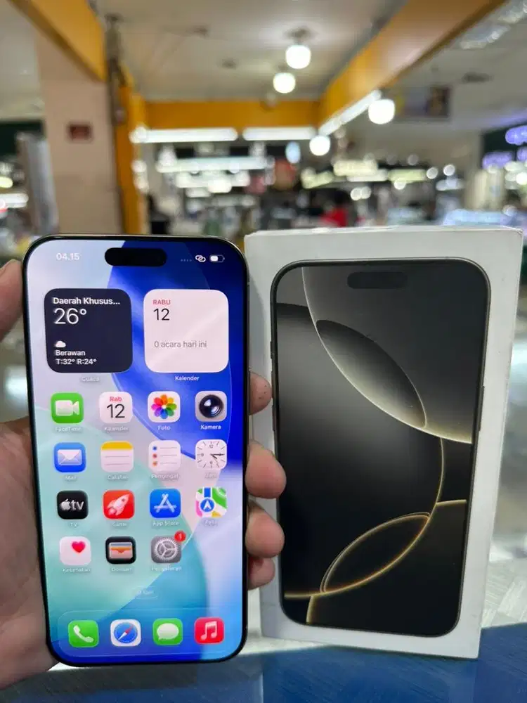 iPhone 16 Pro Max 1TB Fullset garansi on Mei 2026