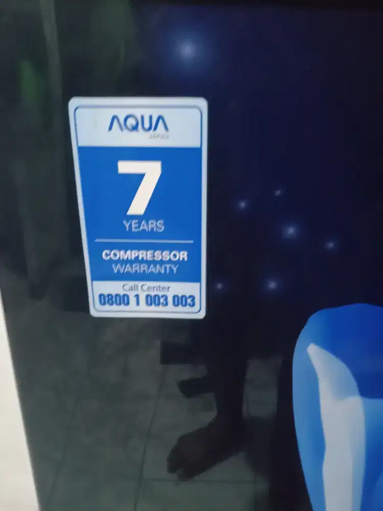 Kulkas 1 pintu merk Aqua
