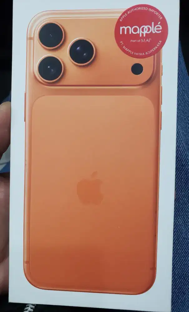 iPhone 17 Pro Max ProMax 1TB Cosmic Orange Resmi iBox ID