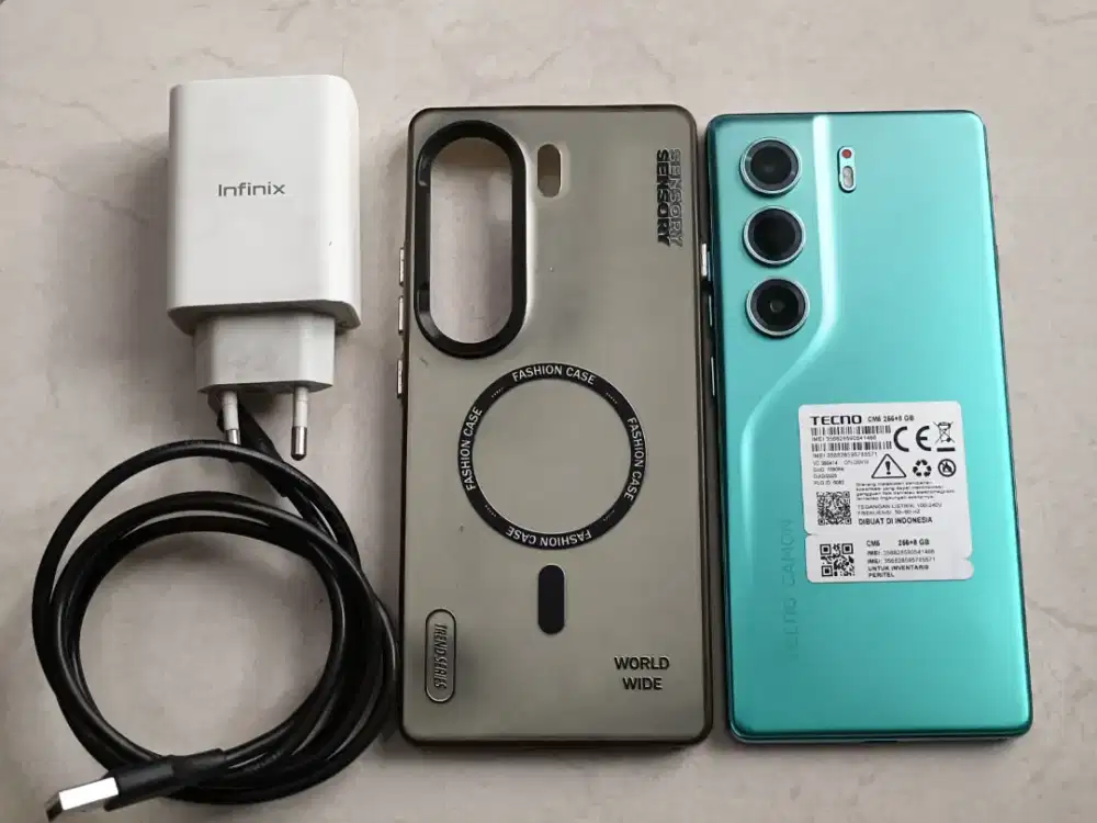 Tecno camon 40 4G Ram 8gb internal 256gb Mulus siap pakai