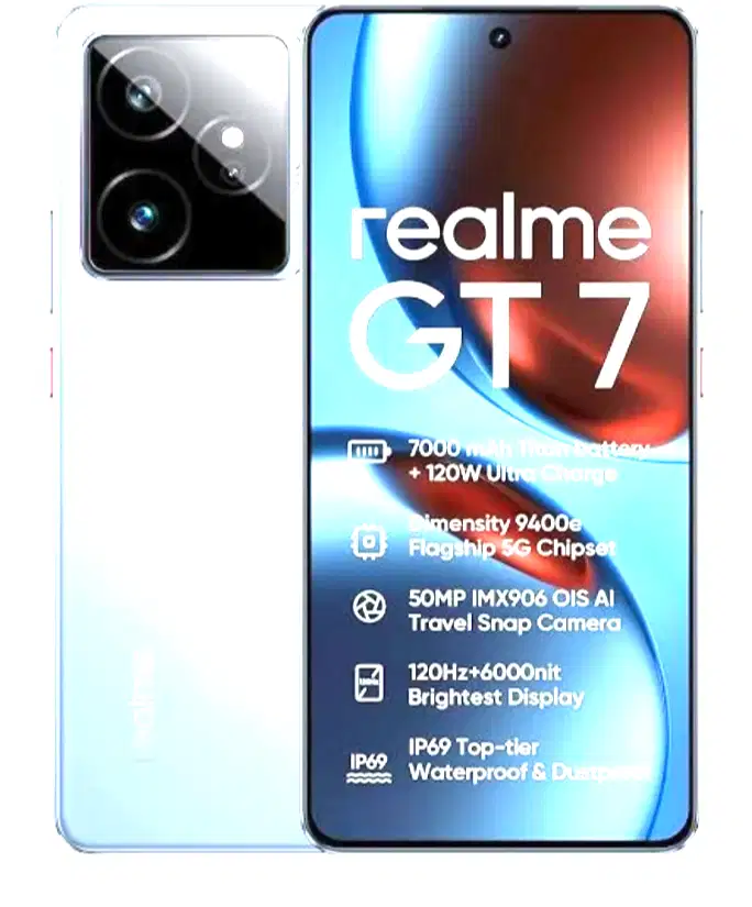 Jual aja Realme GT 7 Dimensity 9400e like new garansi panjang