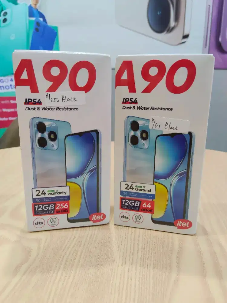 ITEL A90 4GB/64GB & 12GB/256GB Garansi Resmi