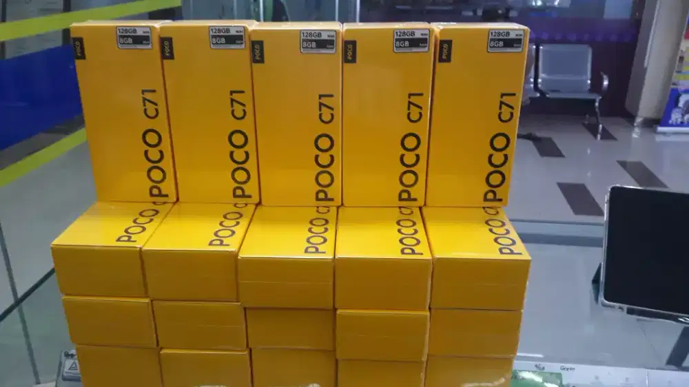 Poco C71 4/128 new bergaransi
