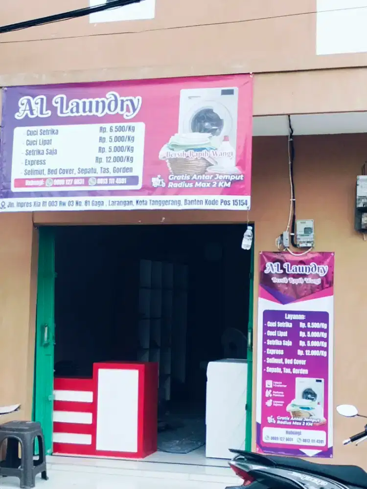 Londry kiloan & satuan