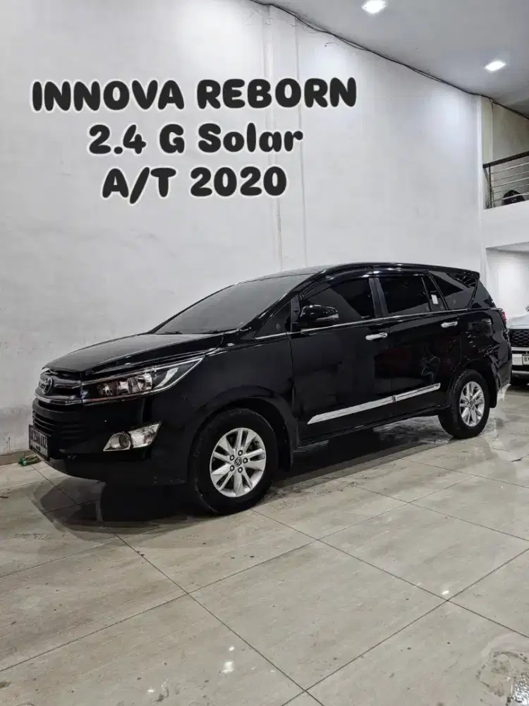 INNOVA 2.4 G SOLAR Automatic 2020 / 2021 hitam toyota reborn
