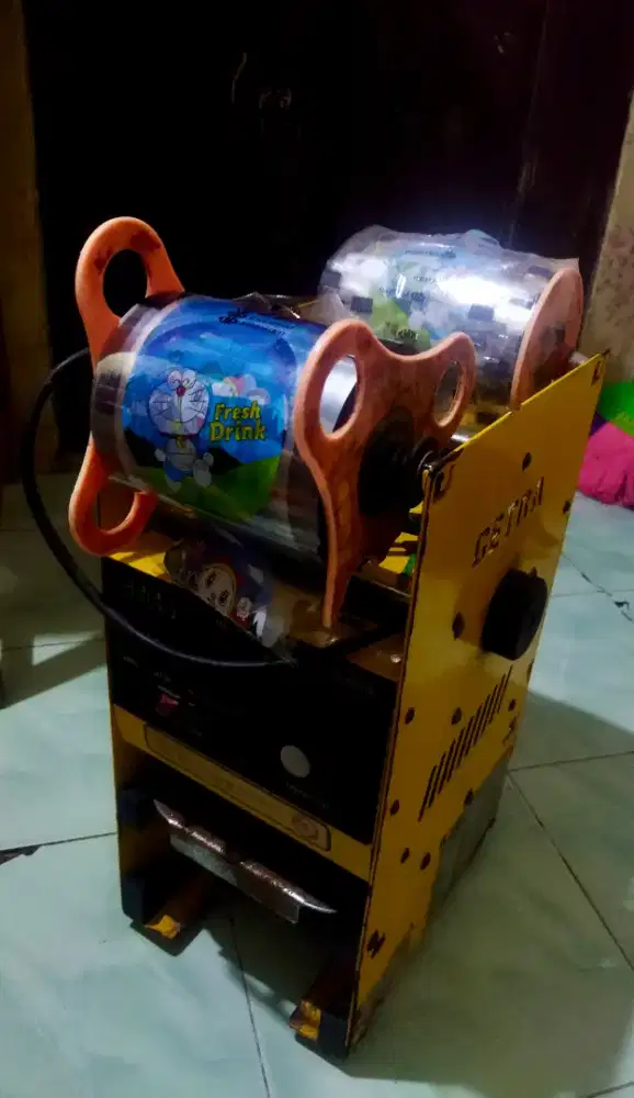 KAPSILER GETRA MESIN PENYEGEL GELAS PLASTIK