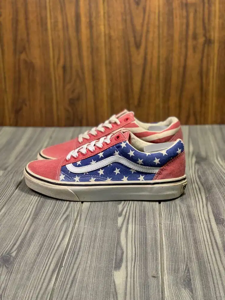 Sepatu Vans Van Doren Old School US Flag