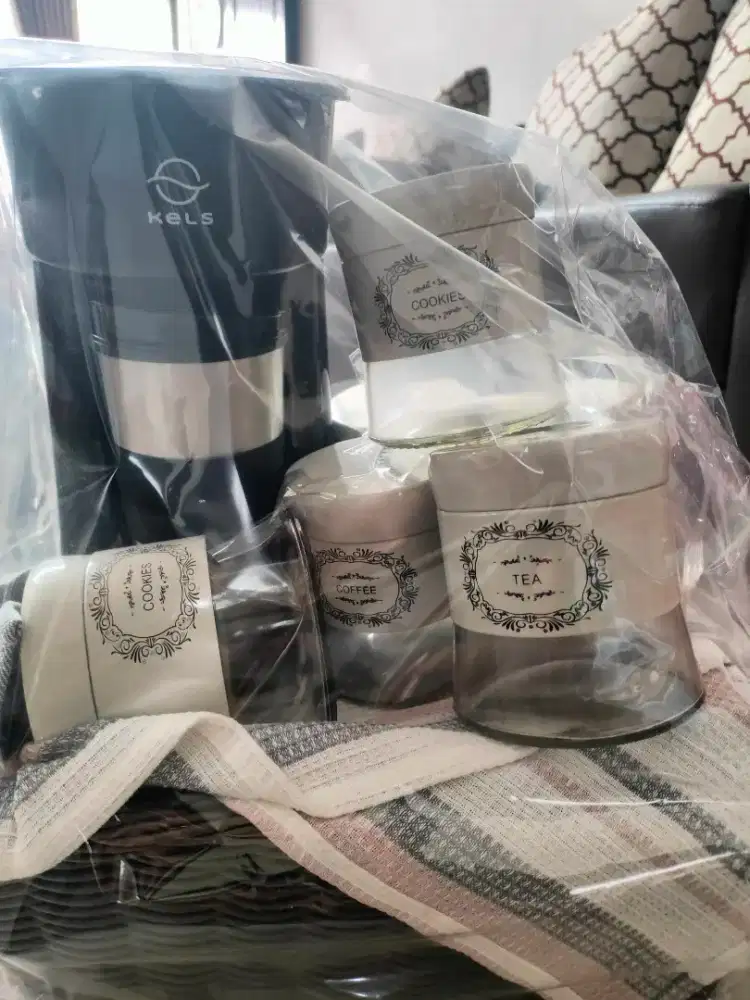 Parcel Coffee & Tea Gift Set - Baru Belum Pernah Dibuka