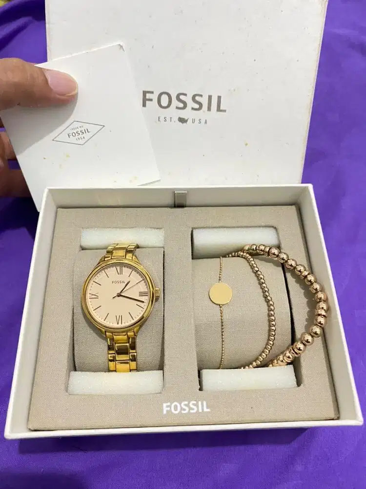 Jam Tangan Fossil Suitor Original Lengkap