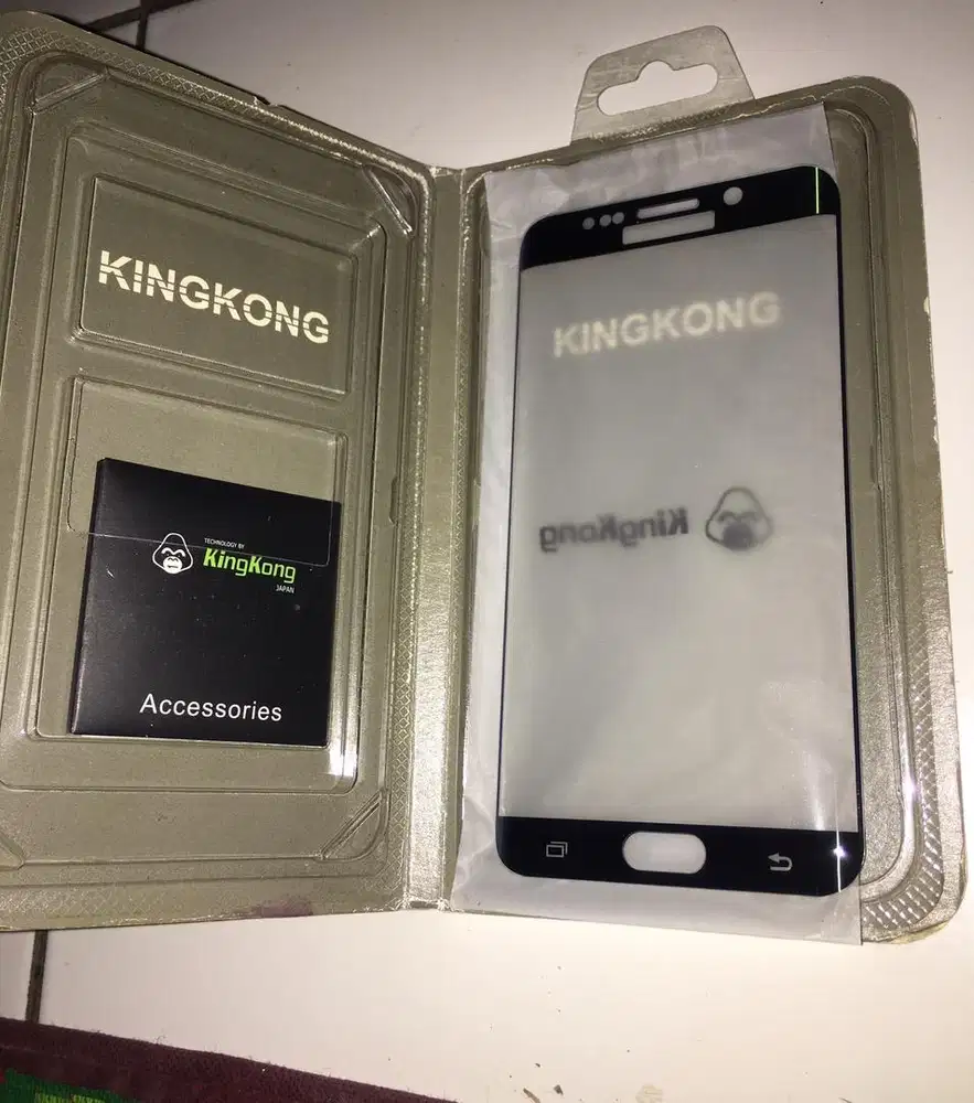 Satu set Anti Gores 9D depan Belakang Samsung S6 Edge Plus