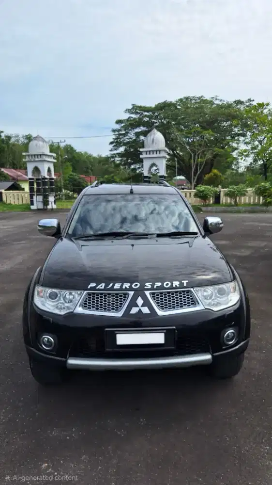 Pajero sport dakar hitam 2012