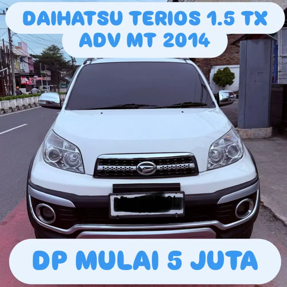 DAIHATSU TERIOS 1.5 TX ADV MT 2014 DP 5 JUTA