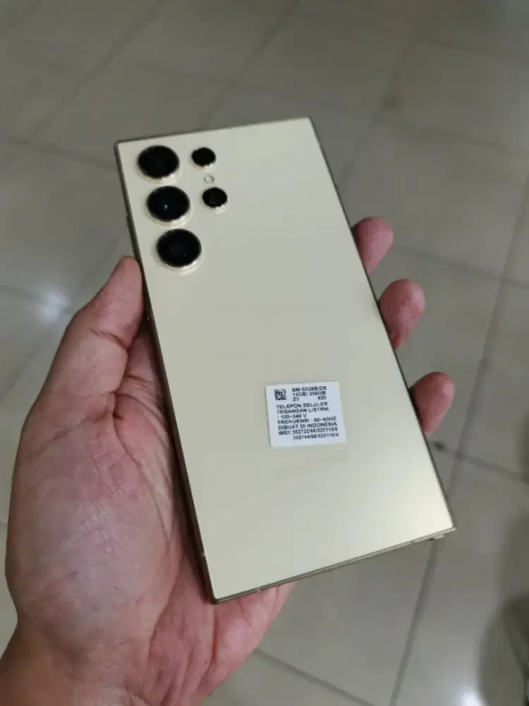Samsung s24 ultra 5g 12/256 resmi Indonesia titanium yellow