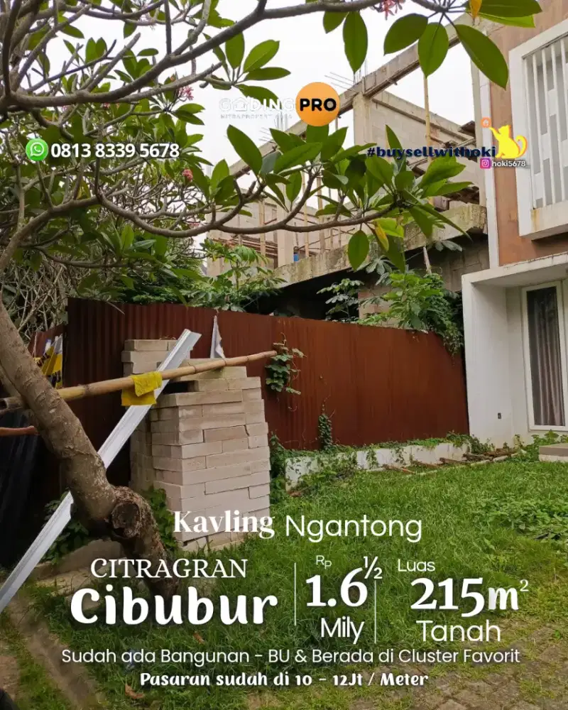 RUMAH CITRAGRAN]CIBUBUR,BEKASI,DEPOK,BOGOR,BSD,JAKARTA SELATAN,TEBET