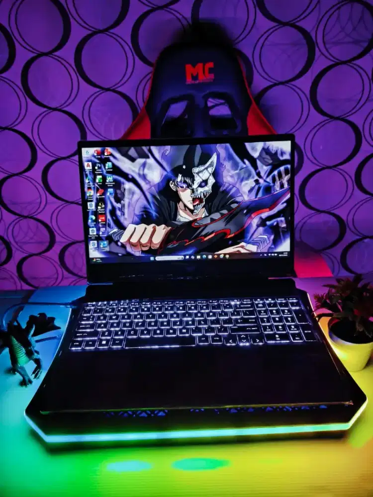 Laptop HP Victus15 Ram 16/512gb Ssd Dual Vga Nvidia Rtx Siap Pakai COD