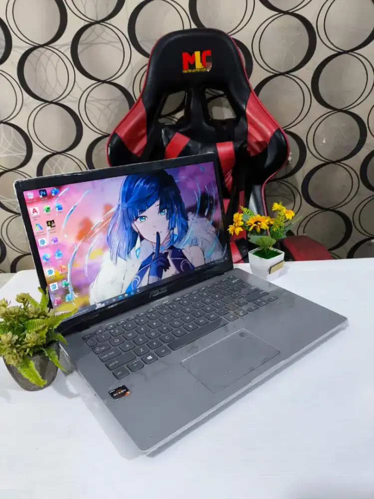 Asus Vivobook Ryzen 5 Ram 8/256gb Ssd Siap Pakai COD Aplikasi Lengkap