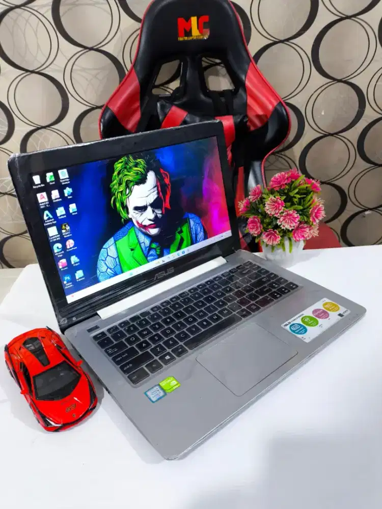 Laptop Design Asus Vivobook Ram 12/256gb Ssd Dual Vga Siap Pakai COD