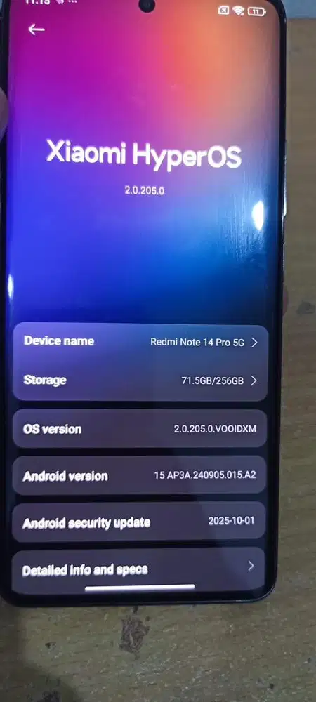 Dijual nego redmi note 14 pro 5G
