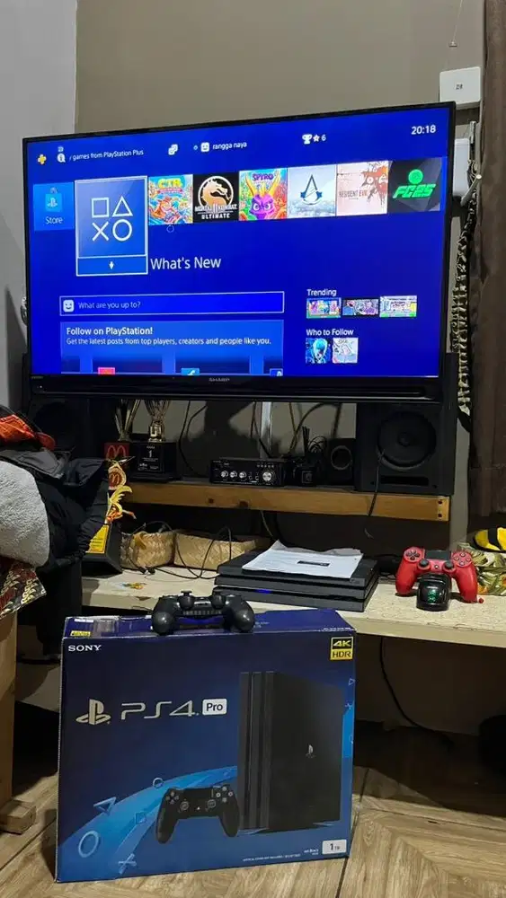 PS4 PRO 1TB SERI 72 GAME PERMANEN GRATIS SELAMANYA